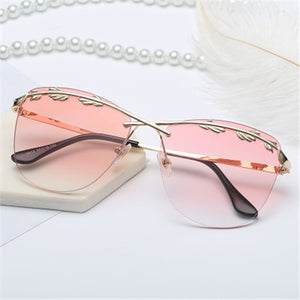 Fashion Frameless Sunglasses UV400